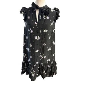 zimmermann acacia scallop mini dress Acacia Scallop Mini Dress Pink Floral